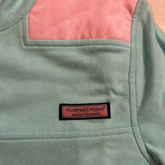 Vineyard Vines Shep Shirt blue/teal and pink size medium - Picture 5 of 7